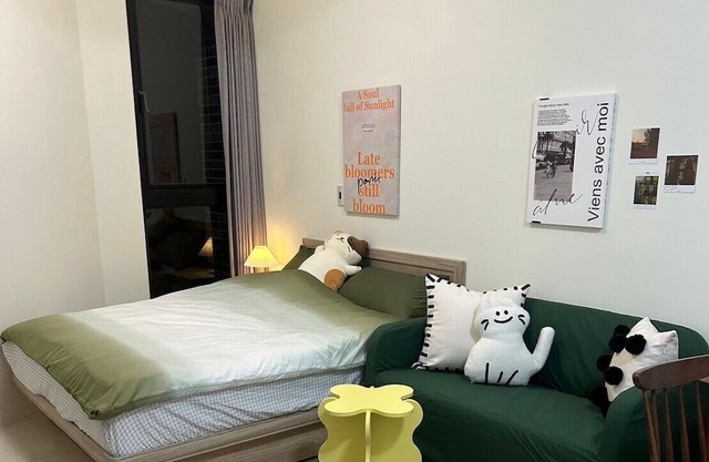 Newly Designed Cozy Vintage Apartment -Blue Line JiangZicui station