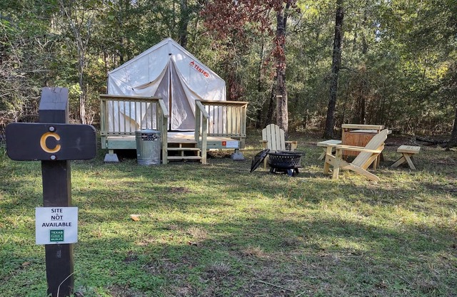 Tentrr State Park Site - Texas Lake Livingston State Park - Site C - Single Camp