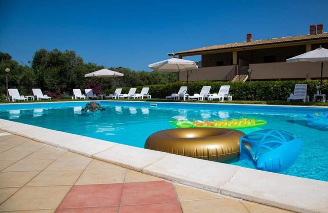 Apartment "Costa Tirrena 0" with Sea View & Shared Pool