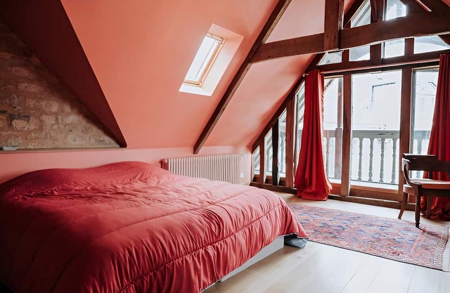 Three floors of a listed 17th-century town house