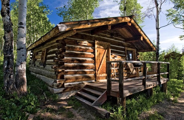 Unique Camping Cabin Tucked in Wilderness near Steamboat Springs, Colorado