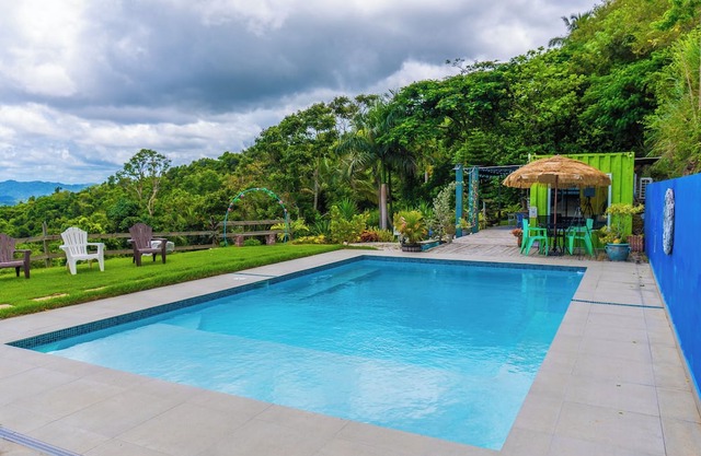 Panoramic Views, Pool, A/C and Spectacular Rooftop in Gurabo
