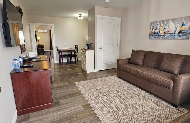 Cozy, Comfortable Hotel Suite with a Kitchen