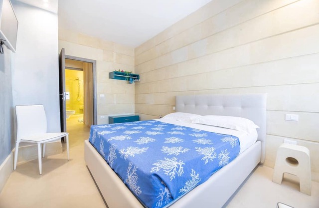 Apartment 'Biancomare Otranto - 8' with Sea View, Wi-Fi and Air Conditioning