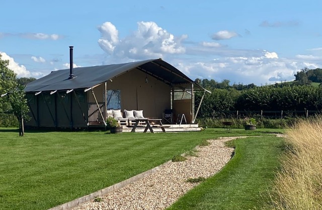 Pippin, set in a peaceful orchard just ten minutes from Glastonbury
