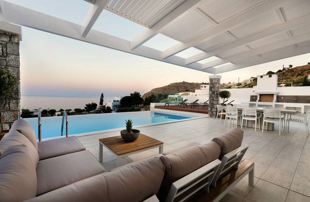 Endearing Rhodes Villa | Villa Colossus | 4 Bedrooms | Breathtaking Sea Views | Lovely Furnished Terrace | Shaded Outdoor Dining Area | Prime Location | Lindos