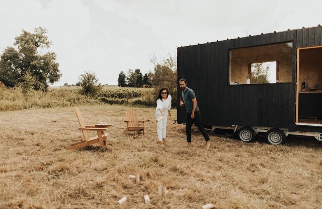 Tiny House in the heart of an organic Saint Emilion vineyard
