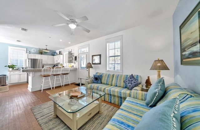 Escape to our charming 2 bedroom bungalow just off 30A