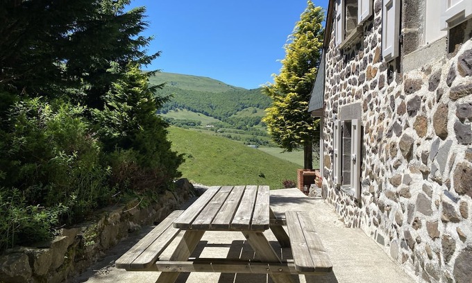 Le Claux House | Farmhouse on the mountain overlooking the valley.