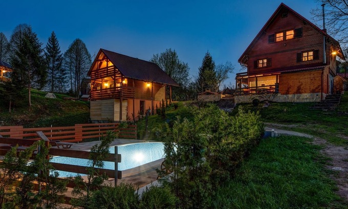 Brod Moravice House | Cozy Holiday Home in Kvarner with Outdoor Jacuzzi