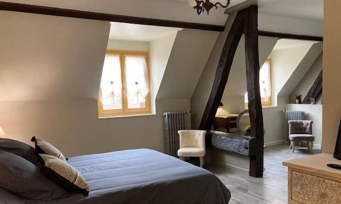Poce-sur-Cisse Apartment | Nutrisco room in Triboulet's house, Nutrisco