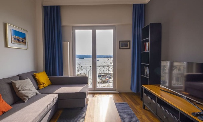 Kabatas Condo | Trendy Waterfront Apt. with a Striking View