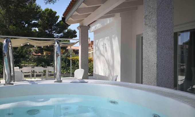 Porto Pino Villa | ikebana villa Porto Pino Beach !!