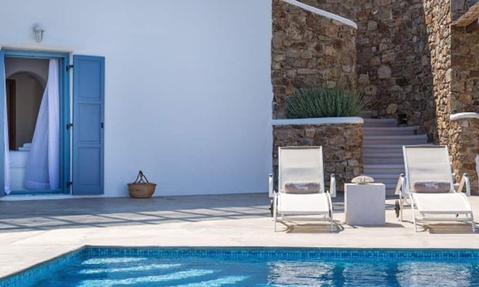 Panormos Villa | 4 Bedroom Villa With Private Pool and sea View