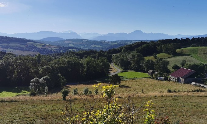 Clermont House | House with splendid views of Mont Blanc and the Alps