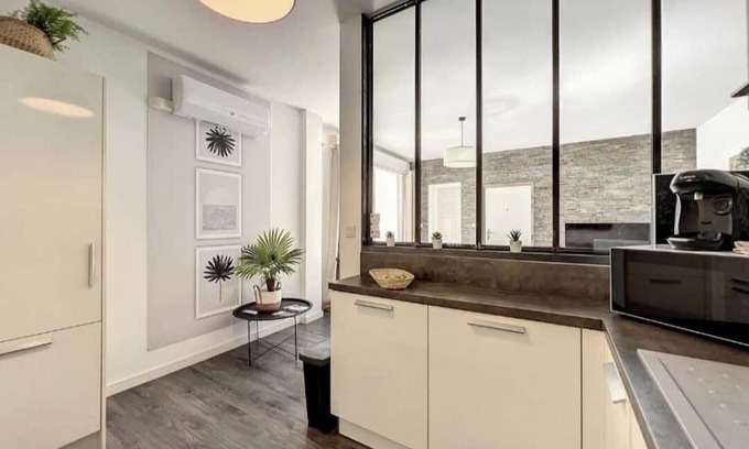 Boujan-sur-Libron Apartment | Loue Appt T3 Avec Climatisation Réversible et Patio de 20m2 à Boujan sur Libron