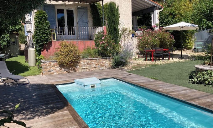Bouc-Bel-Air House | Maison Conviviale Proche aix Avec Piscine
