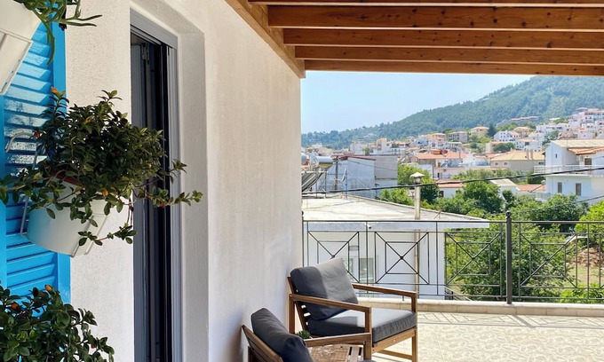 Skiathos Condo | Step into the heart of Skiathos and discover this charming listing.