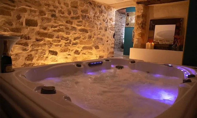 Causses-et-Veyran House | Homerez - Big house for 11 ppl. with terrace at Causses-et-Veyran