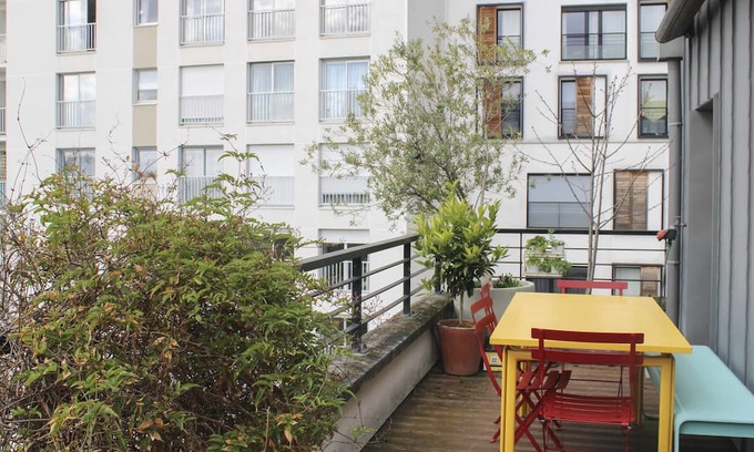 Parc-de-Montsouris Apartment | Cozy family nest with a beautiful terrace