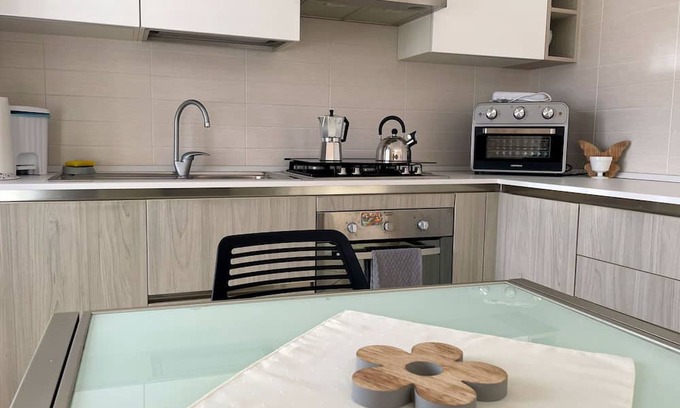 Petacciato Apartment | Beautiful apartment for 4 people with WIFI, A/C, TV and patio