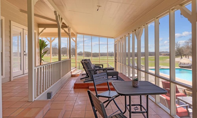 Leon Junction Other | Lakeside Farmhouse with Pool on 142 Acres near Temple, Texas