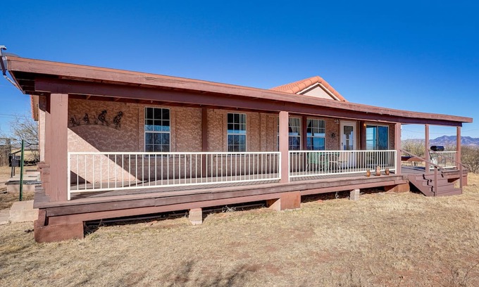 Vail House | Sonoita Home on Horse Ranch: Adjoins Empire Ranch!