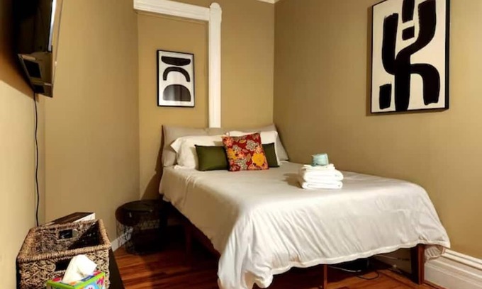 Ralph Bunche Apartment | Zen Room & Private Deck in Stunning Victorian