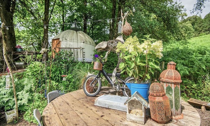 Lochearnhead Cabin | Romantic Cosy Getaway The Loveshack Balquhidder