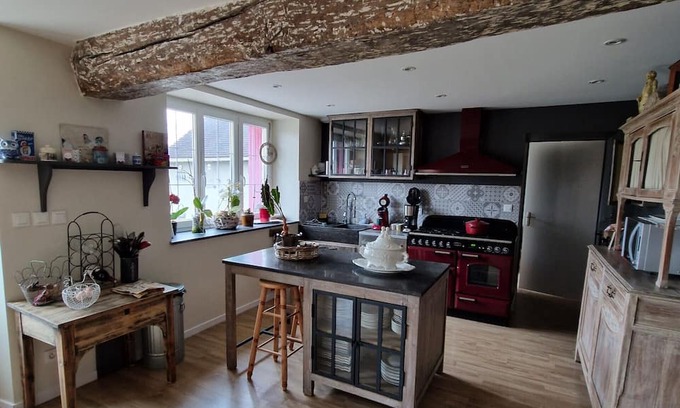 Roeze-sur-Sarthe House | Le Bégonia - Jardin - 6p - Rêve au Mans