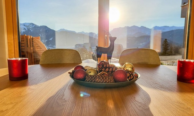 Schwarzenberg Apartment | AlpenblickStudio-at | Views of the Alps, Gym & Sauna