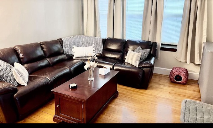 Woonsocket Apartment | Charming New England Four-bed Haven. Pet-Friendly!