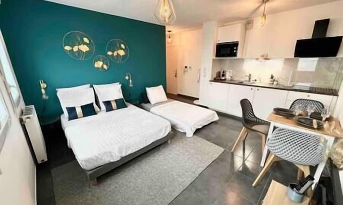 Grand Clement Apartment | Le Agatha : Accès Facile Gare/eurexpo/aéroport