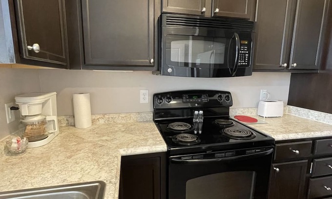 Carmel Apartment | Completely furnished with full kitchen! More space than a hotel and cheaper too!