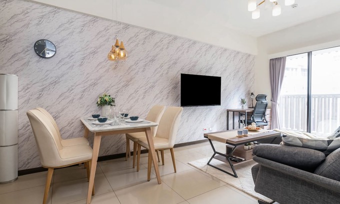 Ximending Condo | 2B1bLK, Stylish & Comfortable, 5 Min to Ximen MRT