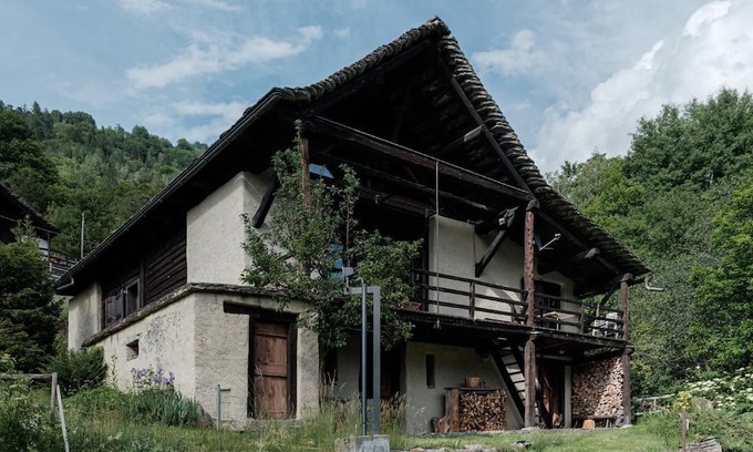 Calpiogna Ski Chalet | Chalet "La Stalla" with sauna relaxation