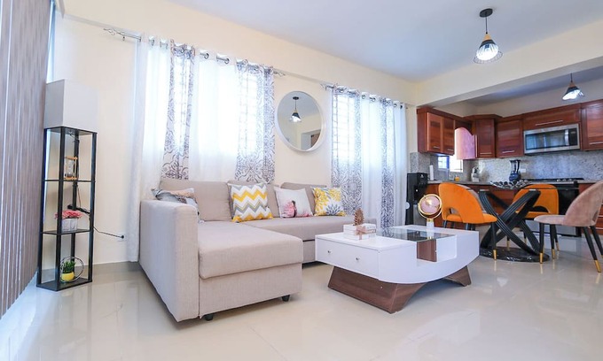San Cristobal Apartment | Amazing 2BR/2Bt APT hot water, AC,Garage and Patio