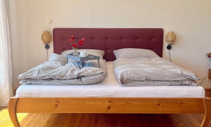 Bodensdorf Apartment | Lake panorama with charm at Villa Hirschfisch on Lake Ossiach