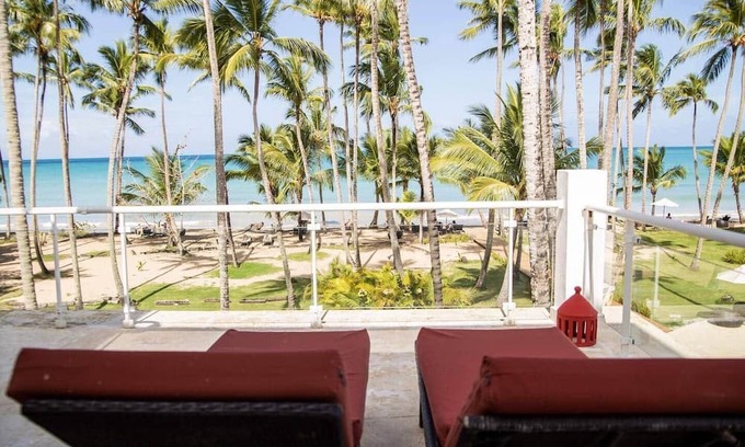 Las Terrenas Apartment | Penthouse in erster Meereslinie: Strand von Coson