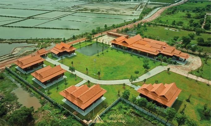 Kampot Villa | Delightful Private Villa with Air Conditioning in Kampot Province.