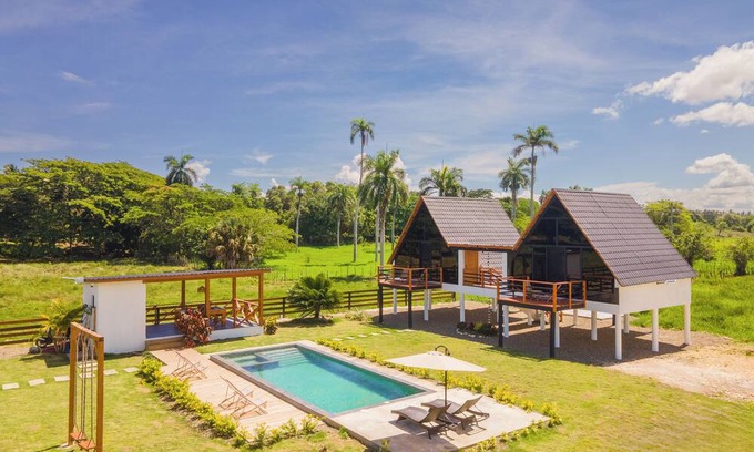 Los Brazos Cabin | New! Cabin with AC in La Lometa - perfect getaway spot