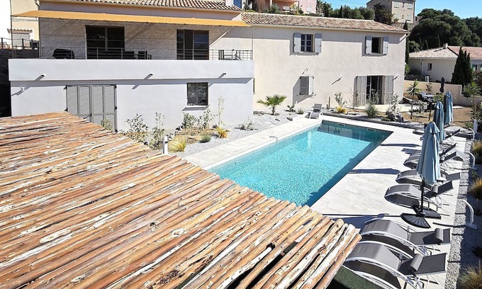 Santa-Reparata-di-Balagna House | Résidence Madrale* sleeps 2 to 18, pool-fitness-sauna-10min from beaches