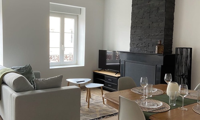 Remiremont Apartment | The Central Square apartment. Pets welcome!