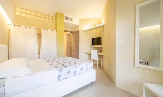 Otranto Apartment | Apartment 'Biancomare Otranto - Apt 1' with Balcony, Wi-Fi and Air Conditioning