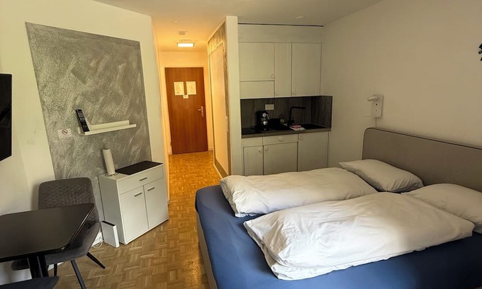 St. Moritz Apartment | Studio in the center, with pool and sauna, 400 mt from the ski lifts