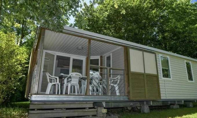 Commequiers House | Camping 3 étoiles - Piscine - cca0gba