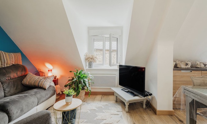 Baguer-Pican Apartment | 'Appartement Du Bonheur' in a Private Home with Shared Terrace and Wi-Fi