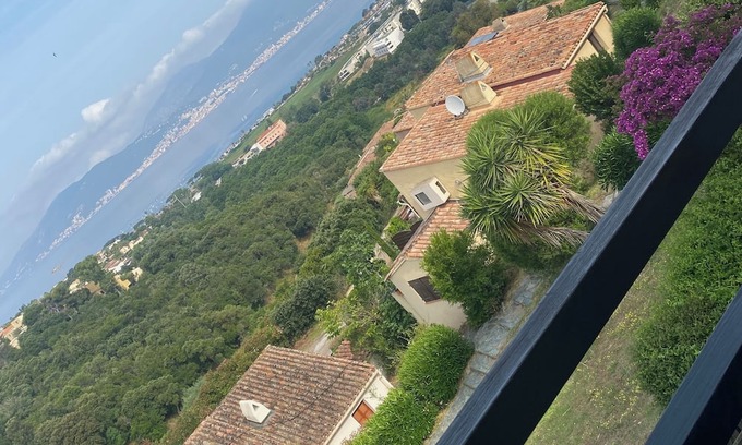 Grosseto-Prugna Apartment | Sea view studio in Porticcio for 2 people. Swimming pool in residence.