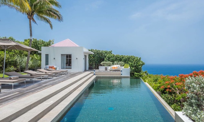 Gouverneur House | 5 Bed Villa Palm springs in Gouverneur, St Barths