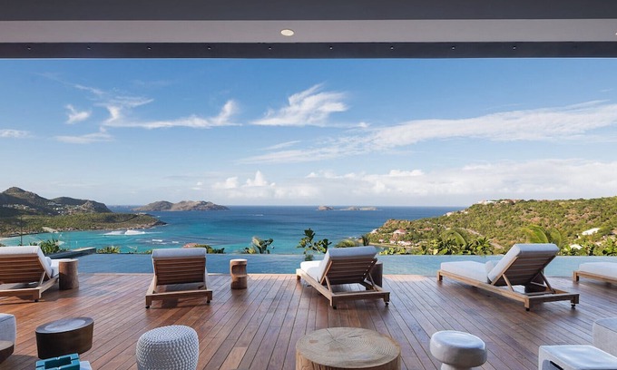 Morne de Depoudre House | 10 Bed Villa Unik in St-Jean, St Barths
